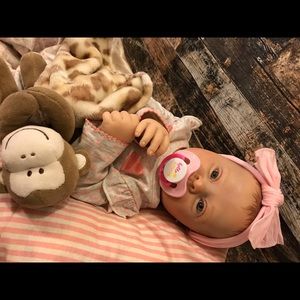 Realborn Down Syndrome baby Patience